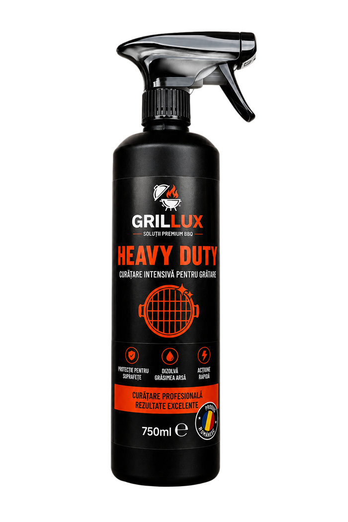 GRILLUX Heavy Duty — Degresant Grătar 750ml