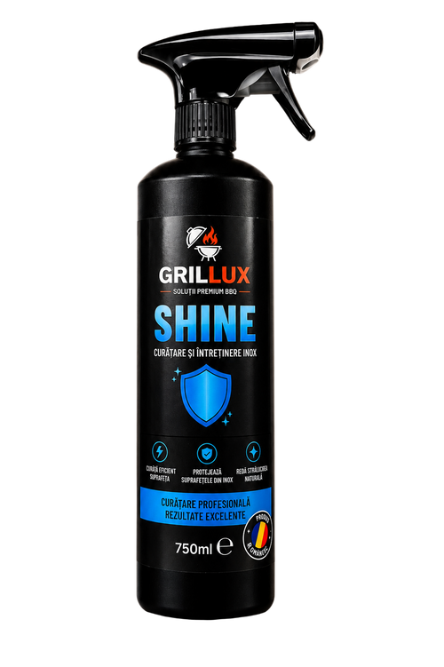 GRILLUX Shine — Curățare și Întreținere Inox 750ml