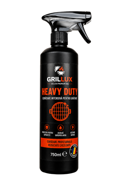 GRILLUX Heavy Duty — Degresant Grătar 750ml