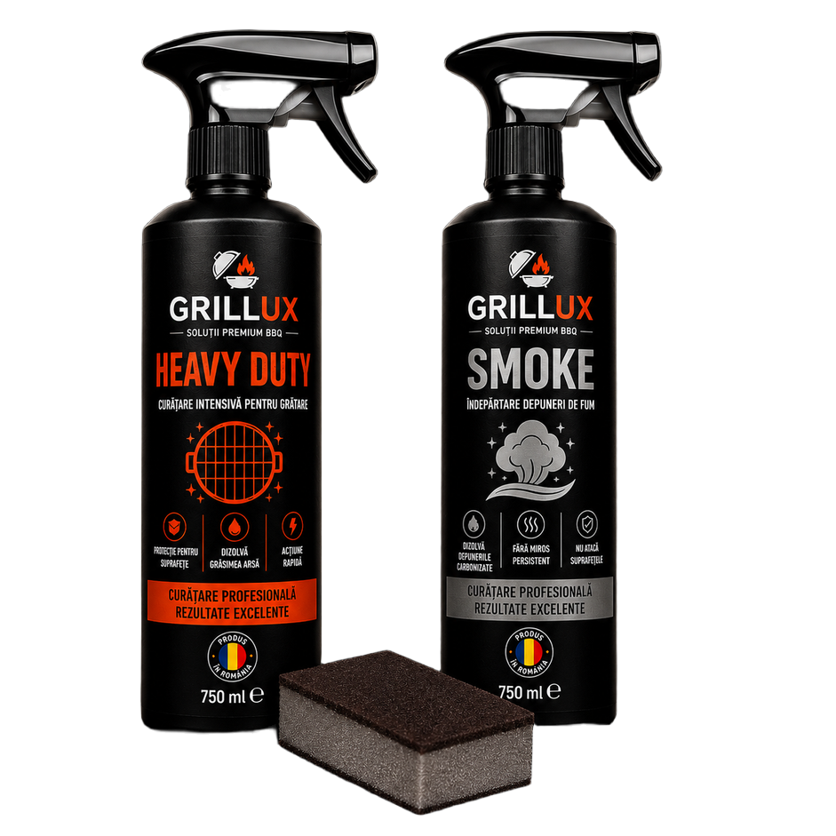 GRILLUX Pachet Intensiv — Heavy Duty + Smoke