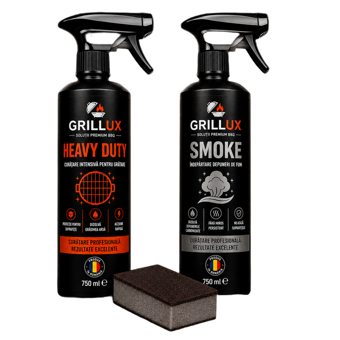 GRILLUX Pachet Intensiv — Heavy Duty + Smoke
