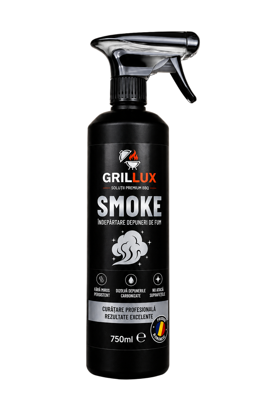 GRILLUX Smoke — Îndepărtare Depuneri de Fum 750ml
